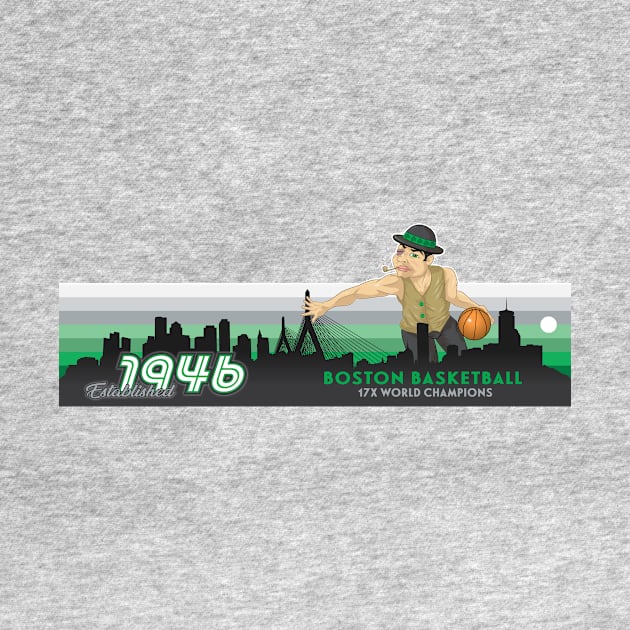 Celtics - 2019 Boston Champion Series Mascot Graphic by bkumm66